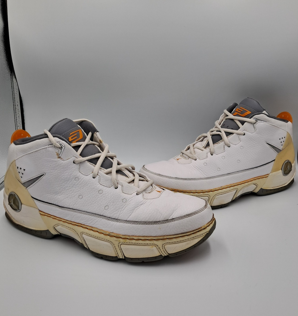 Size 13 - VTG Air Jordan CP3 1 Chris Paul Yellow Maize White - 317763-109